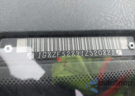 2001 Saturn Sl из США, поврежденный, VIN 1G8ZF52891Z320821